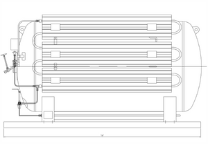 Horizontal Microbulk Tank 1000L to 5000L 
